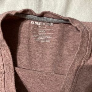 Kenneth Cole. Heathered Pink. Size Mens large